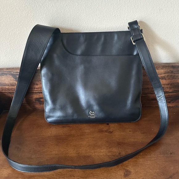 Radley London Black Leather Crossbody Bag - Picture 1 of 8